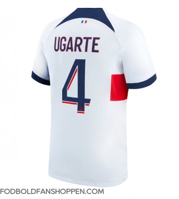 Paris Saint-Germain Manuel Ugarte #4 Udebanetrøje 2023-24 Kortærmet